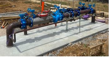 Plant and service installation