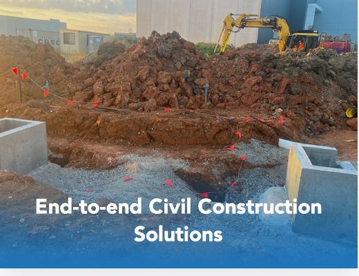 End-to-end civil construction solutions