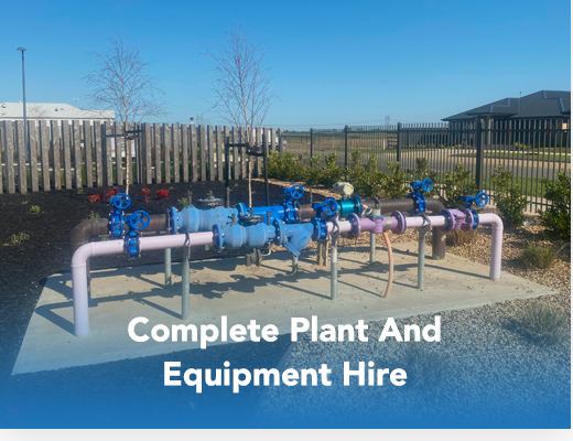 Complete plant and equipment hire